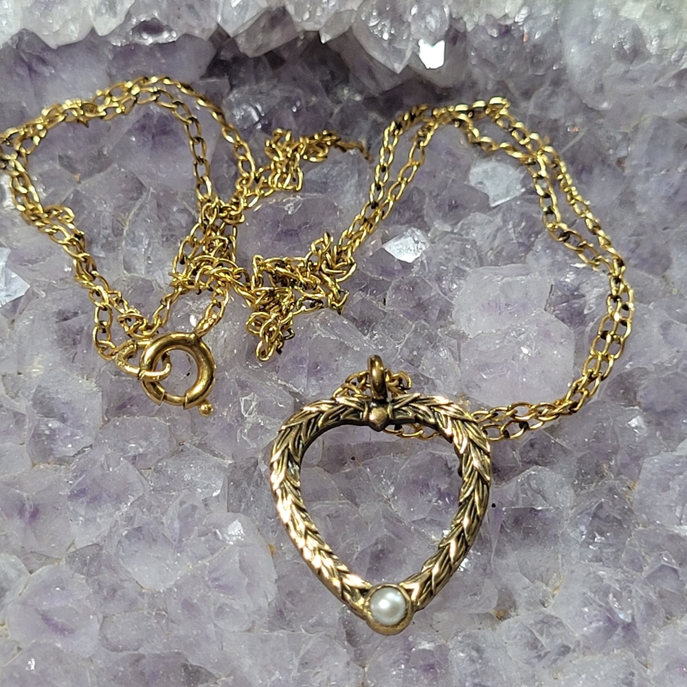 Open Heart Necklace. - Picture 1 of 7
